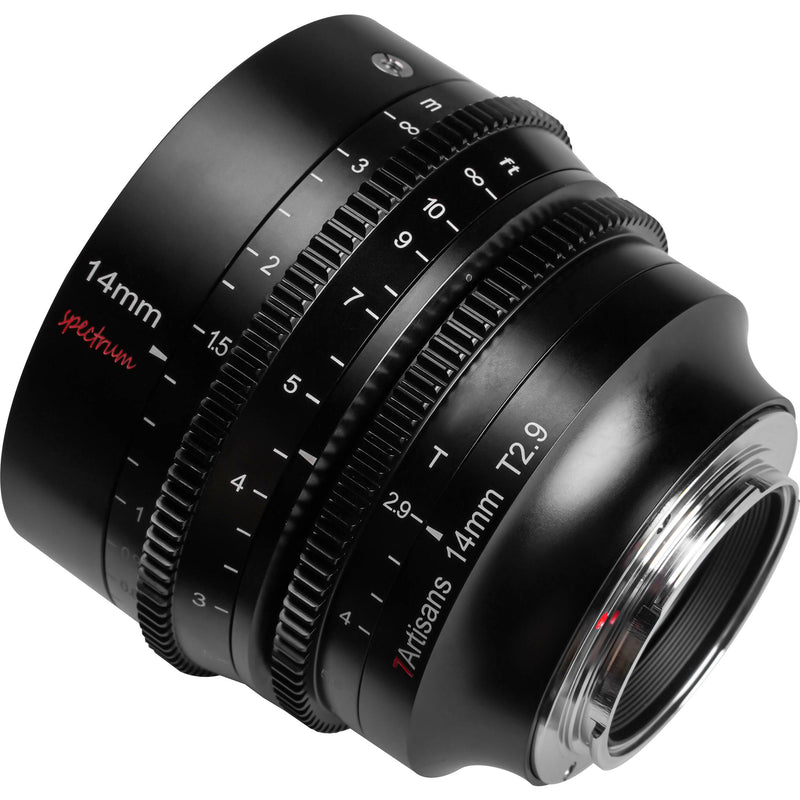 7artisans Photoelectric Spectrum 14mm T2.9 Prime Cine Lens (Sony E)
