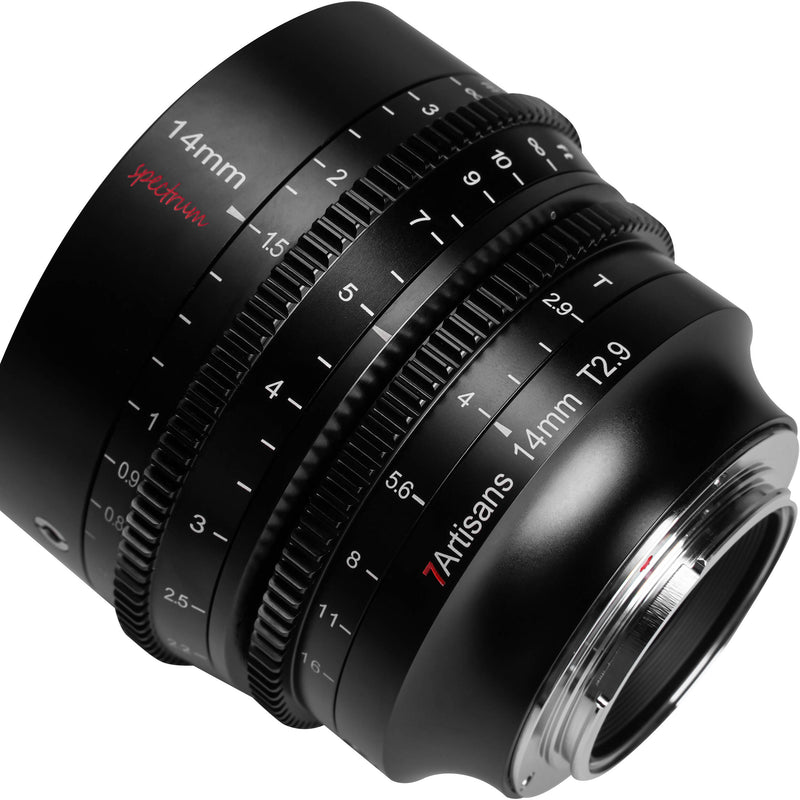 7artisans Photoelectric Spectrum 14mm T2.9 Prime Cine Lens (L-Mount)