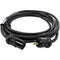 Lex Products NEMA L5-20 Locking Extension Cable (Black, 100')
