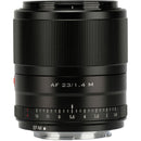 Viltrox AF 23mm f/1.4 M Lens (Canon EF-M, Black)