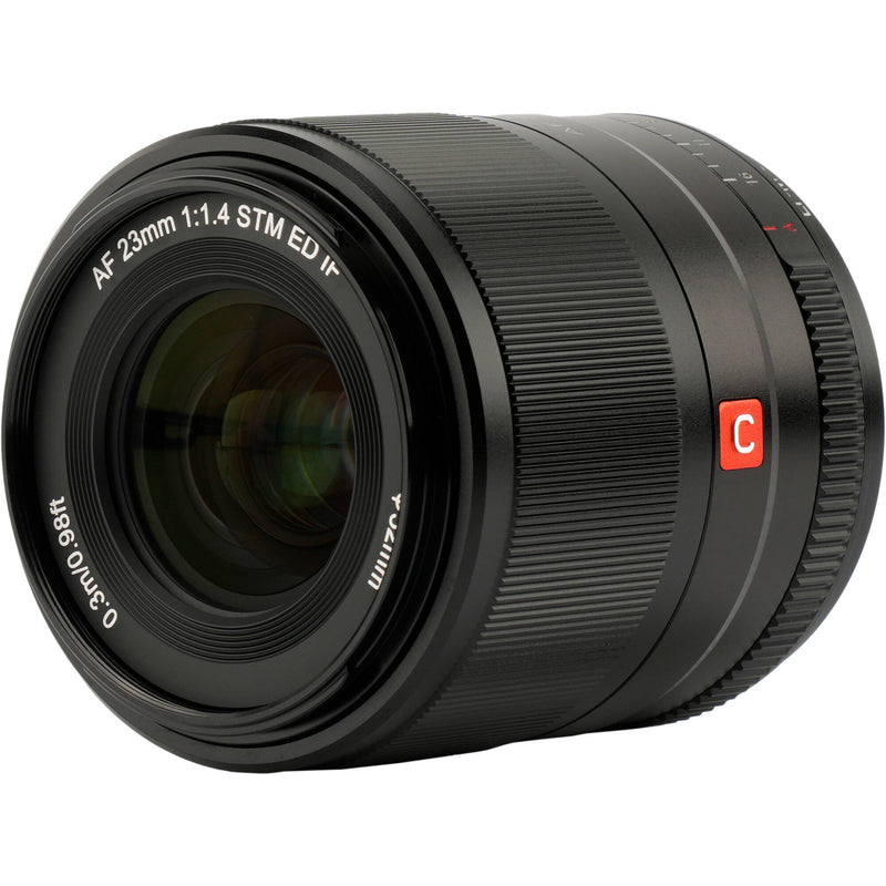 Viltrox AF 23mm f/1.4 M Lens (Canon EF-M, Black)
