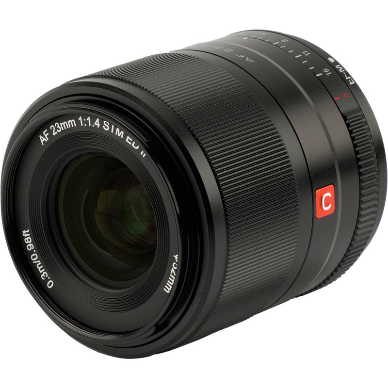 Viltrox AF 23mm f/1.4 M Lens (Canon EF-M, Black)