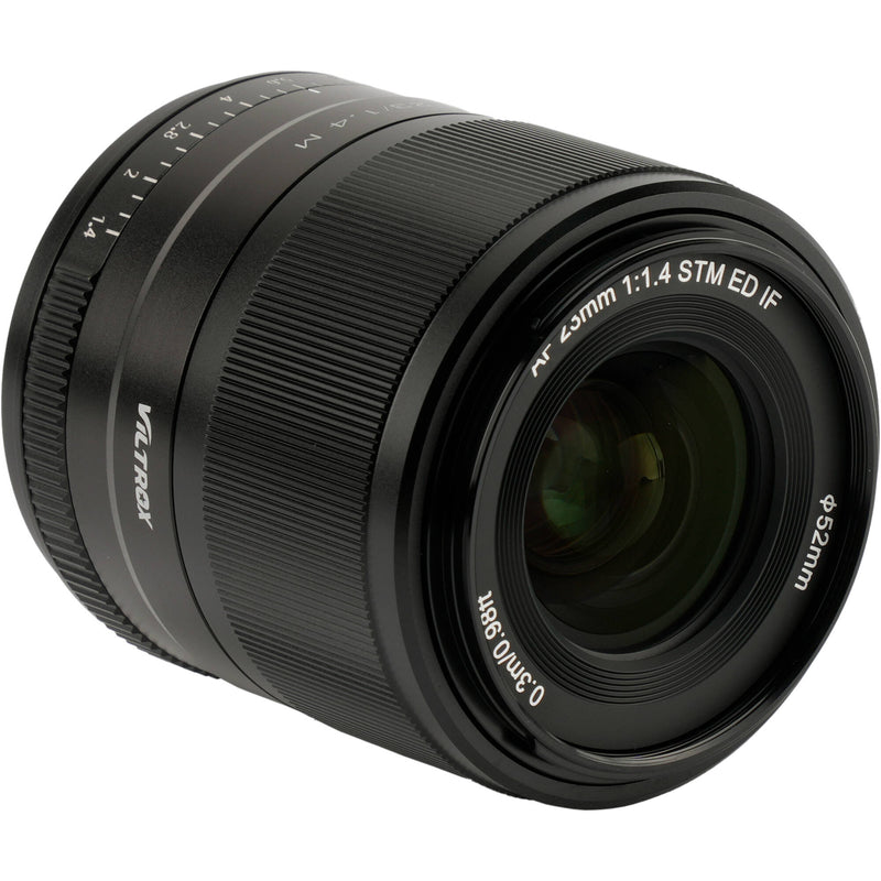 Viltrox AF 23mm f/1.4 M Lens (Canon EF-M, Black)