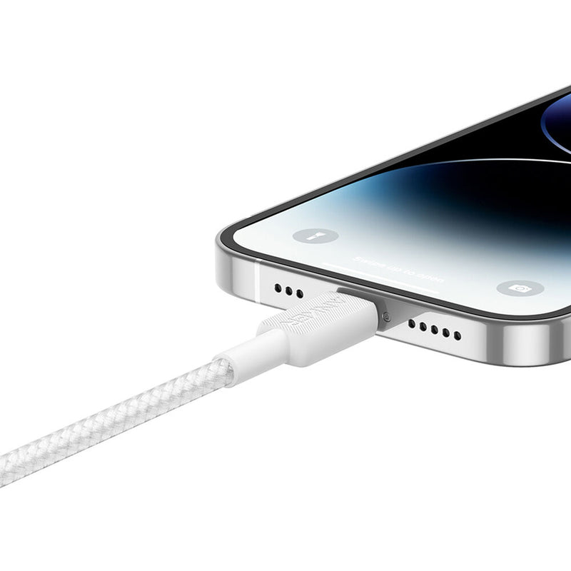 ANKER Bio-Braided USB-C to Lightning Cable (White, 10')
