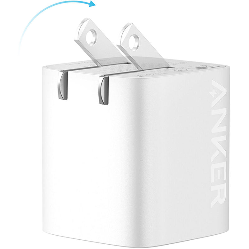 ANKER 32W 2-Port USB-C/USB-A Wall Charger with Lightning Cable