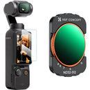 K&F Concept Nano-X Series VND32-512 Filter with Green Coating for DJI Osmo Pocket 3 (5 to 9 Stops)