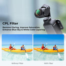 K&F Concept Nano-X Series 3-Filter Kit for DJI Osmo Pocket 3 (CPL, ND4, ND8)