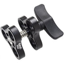 Scubalamp AC03 Triple Butterfly Clamp (Black)