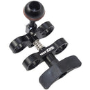 Scubalamp Butterfly Clamp with Ball Mount (Black)