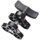 Scubalamp AC03 Triple Butterfly Clamp (Black)