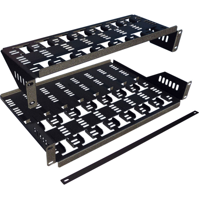 CableTronix Rack Mount Shelf for 8 DIRECTV H25/H26K Receivers