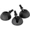 Leofoto 2" Universal Rubber Tripod Feet (Set of 3)