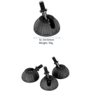 Leofoto 2" Universal Rubber Tripod Feet (Set of 3)