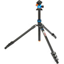 3 Legged Thing Patti 2.0 Magnesium Travel Tripod with AirHed Mini Ball Head (Blue)