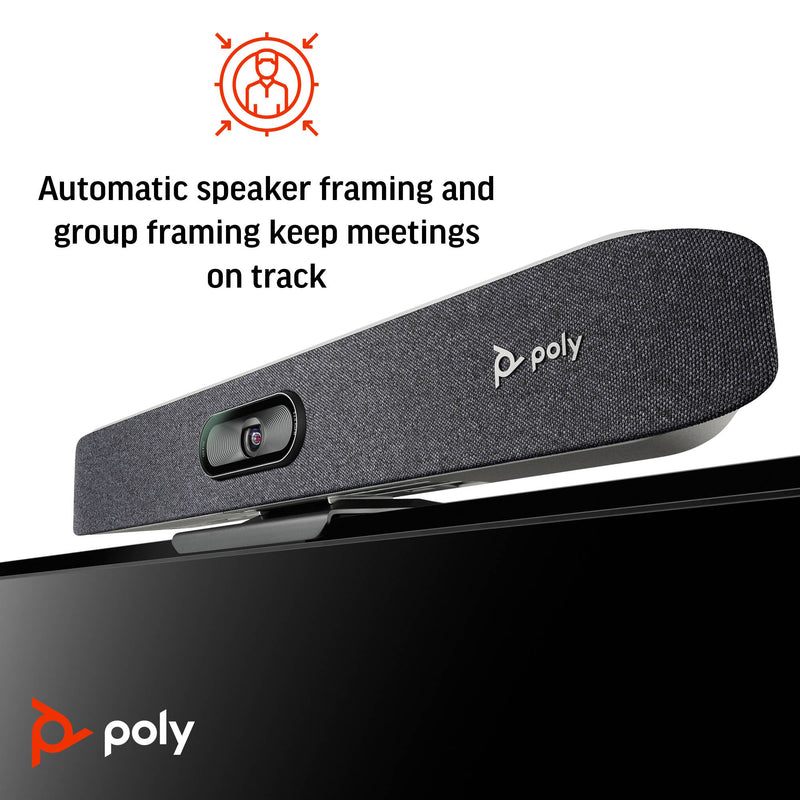 Poly Studio X30 All-In-One Video Bar with TC8 Controller Kit