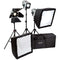 Hedler Daylight LED Video Pro Kit with Softboxes and Barndoors