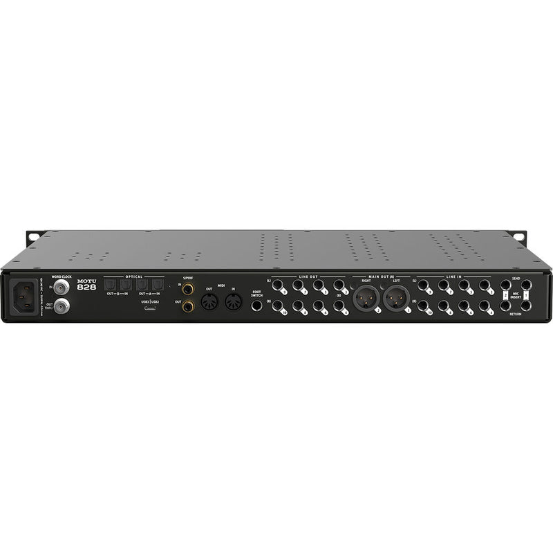MOTU 828 USB-C Audio/MIDI Interface