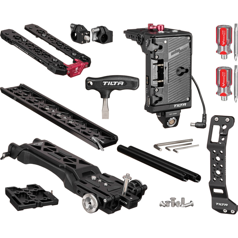 Tilta Camera Cage Kit with Battery Plate for Sony PXW-FX9 (Gold Mount)