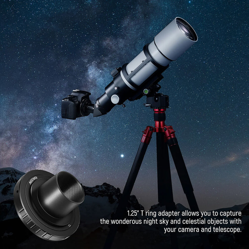 Neewer LA-05 T Ring Adapter for Canon EOS EF-Mount Cameras