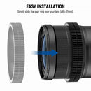 Neewer Seamless Follow Focus Gear Ring Set (46.5 to 90mm)
