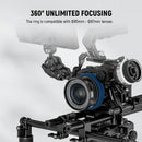 Neewer Seamless Follow Focus Gear Ring Set (46.5 to 90mm)