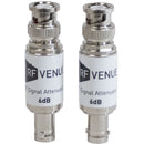 RF Venue BNC 6 dB Attenuator (2-Pack)
