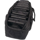 Eliminator Lighting MEGA FLAT PAK8 EP Kit with 8 Mega Par Profile EP LED Pars, 7 DMX Cables, and Carrying Bag