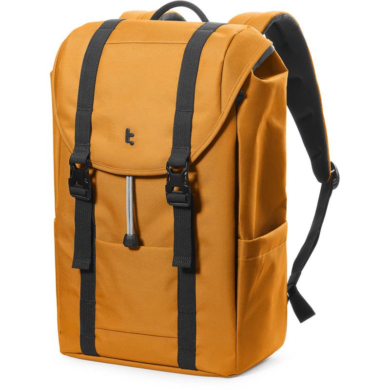 tomtoc VintPack-TA1 Laptop Backpack (Yellow, 22L)