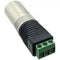 American Recorder 3-Pin XLR Male to Screw Terminal Adapter