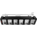 Simply45 12-Port Unloaded UTP Keystone Patch Panel (Black)