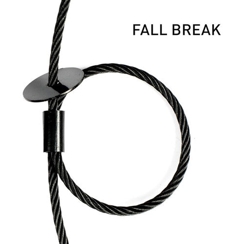 American DJ SC5B Safety Cable (31.5", Black)