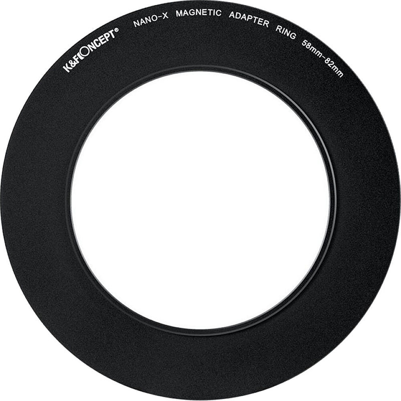 K&F Concept Nano-X Series Magnetic Lens Filter Step-Up Adapter (58 to 82mm)