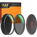 K&F Concept Nano-X Series MCUV & CPL Filter Kit (58mm)