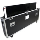ProX ATA Flight Case for Single 70-80" Flatscreen TV Monitor Screen with Top Lid