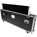 ProX ATA Flight Case for Single 70-80" Flatscreen TV Monitor Screen with Top Lid