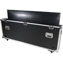 ProX ATA Flight Case for Single 70-80" Flatscreen TV Monitor Screen with Top Lid