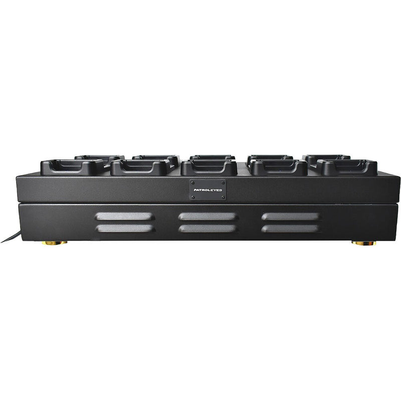 PatrolEyes Data Transfer Docking Station for 10 IRIS Body Cameras