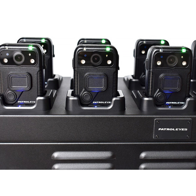PatrolEyes Data Transfer Docking Station for 10 IRIS Body Cameras