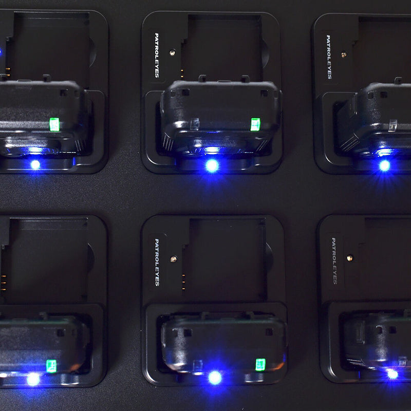 PatrolEyes Data Transfer Docking Station for 10 IRIS Body Cameras