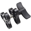 Scubalamp AC03 Triple Butterfly Clamp (Red)