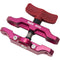Scubalamp AC42 Long Tri-Compression Clamp (Red)