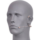Galaxy Audio HSM4F Fully Adjustable Dual-Ear Headset Microphone and 4 Cables with Hirose cW Connectors (Beige)