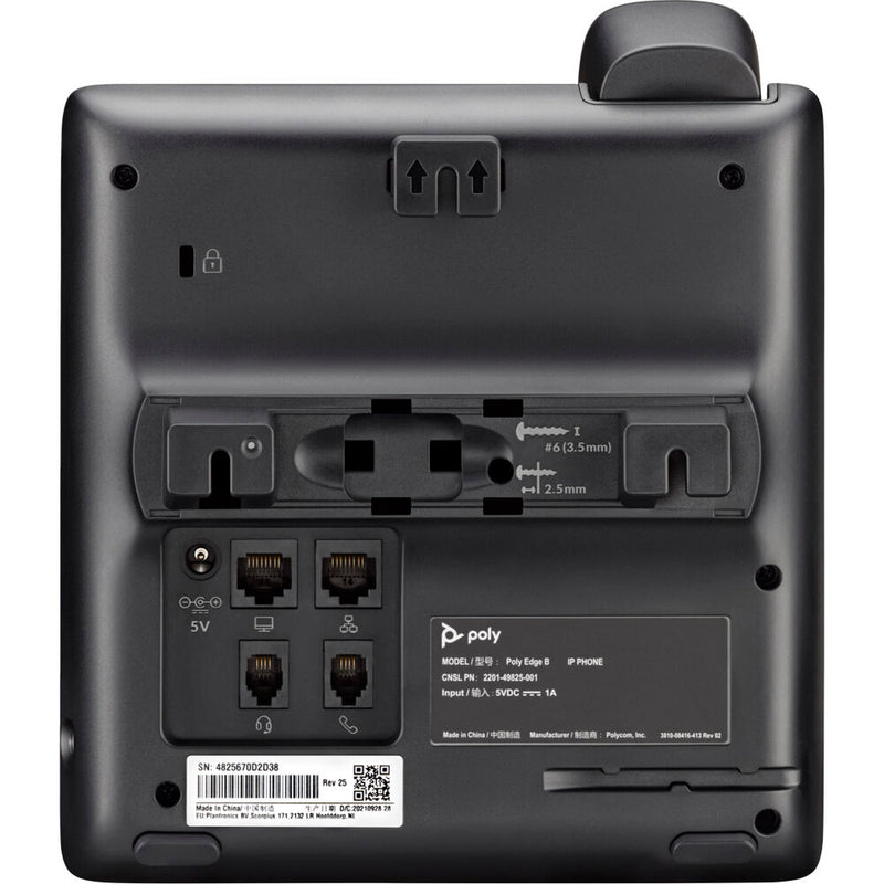 Poly Edge B10 IP Desk Phone with Power Adapter