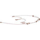 Galaxy Audio HSM8F Fully Adjustable Dual-Ear Headset Microphone and 4 Cables with 3.5mm Connectors (Beige)