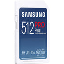 Samsung 512GB PRO Plus UHS-I SDXC Memory Card with USB-A Card Reader