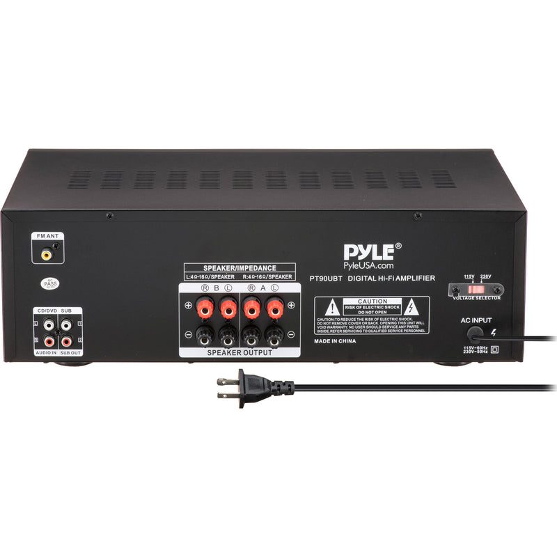 Pyle Pro PT90UBT 2.2-Channel Receiver with Bluetooth
