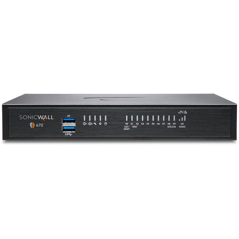 SonicWALL TZ670 Secure Upgrade Plus Essential Edition (2-Year)