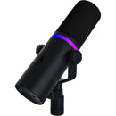 BEACN Mic Dynamic USB Broadcast Microphone Podcasting Kit with Boom Arm (Blue)