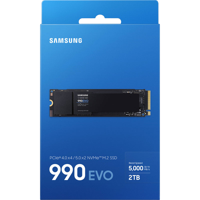Samsung 2TB 990 EVO PCIe 4.0 x4 / 5.0 x2 M.2 Internal SSD