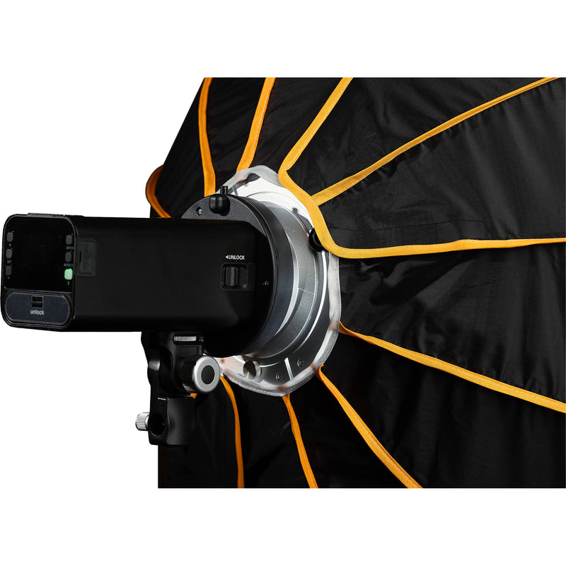 Geekoto S26 Quick-Folding Softbox with Bowens Adapter Ring (26")